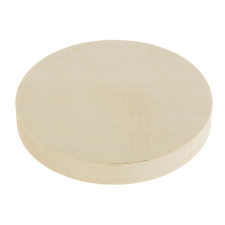 Round board, linden, 12 cm