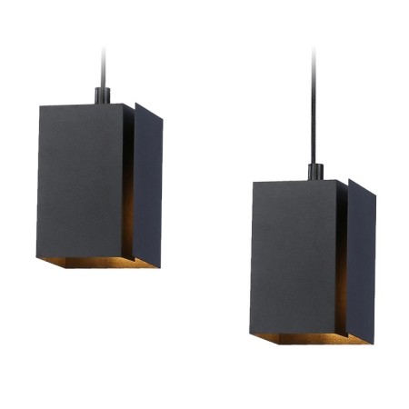 Suspended lamp with a change of lamp Ambrella Light, Techno, TN5133, E27, Black Color-5