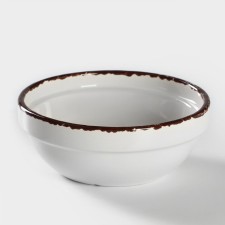 Porcelain plate Antica Perla, 600 ml, D = 15.5 cm