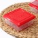 A set of food containers "ASTI", 3 pcs, 500 ml, square, red color