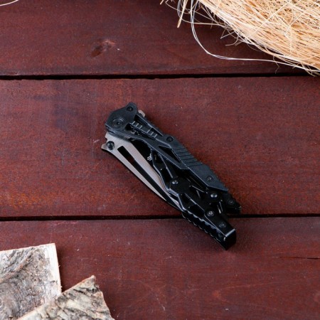 Curders' knife "transformer" folding black, blade 8.5 cm, with a latch-2