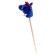 Soft toy "Horse-horseman", on a stick, mix, blue color