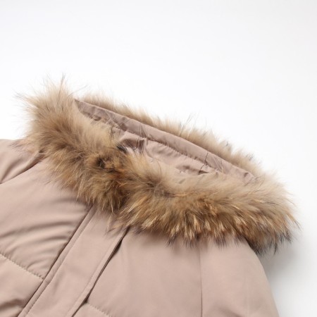 Women's Winter jacket, beige color, size 44-1
