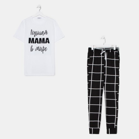 Female pajamas (T -shirt and trousers) KAFTAN "Best" p. 40-42-1