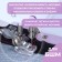 A paw for sewing machines, for sewing a secret lightning, 2.1 × 1.5 cm