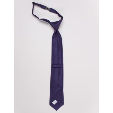 ISEE boys tie, purple color, red-1