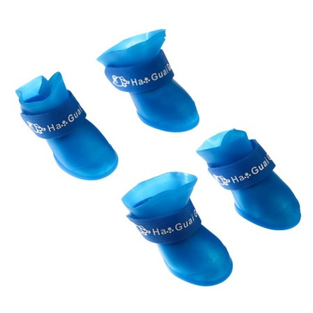 Rubber boots "All-terrain vehicle", set of 4 pcs., R-r S (sole 4 x 3 cm), blue-5