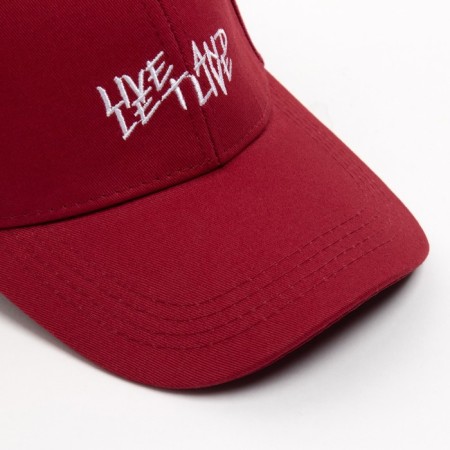 Minaku baseball cap, red color, size 56-58-6