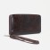 Women's wallet with lightning, brown color