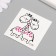 Tattoo on the body black "giraffes" 6x6 cm