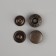 Installation button, alpha (S-shaped), d = 15 mm, antique color