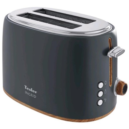 Tosler Tesler TT-240 GREY, 815 W, 2 toasts, 6 fry modes, defrosting, gray