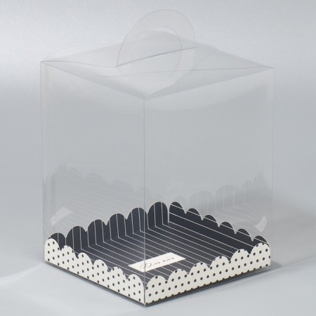 Confectionery box, chest, packaging, “for you”, 14 x 14 x 18 cm-1
