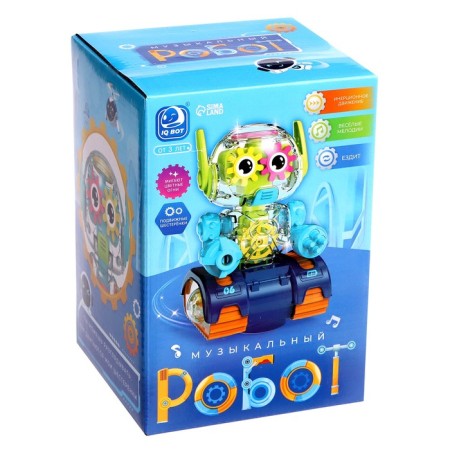 Musical robot "gear", sound, light-4