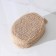 Mocepel for body of cotton and jute, 14 × 10 cm