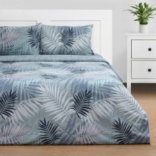 Bedding Ethel 2SP ARECA Palm, 175x215cm, 200x220cm, 50x70cm-2 pcs, Poplin, 125 g/m2
