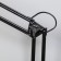 The tabletop on the Delta clamp with the APP (2G7, Cull, 11 W, 220 V) Black