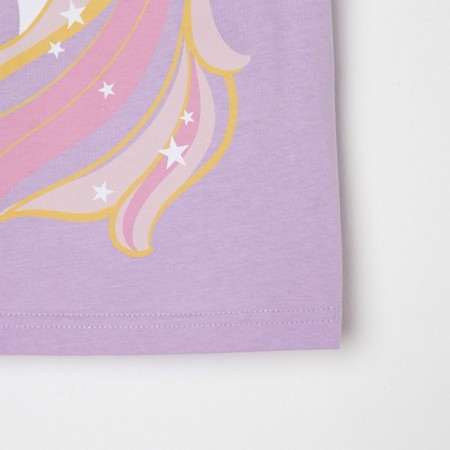 T-shirt Children's KAFTAN "The most beautiful" R.38 (146-152), lilac-8