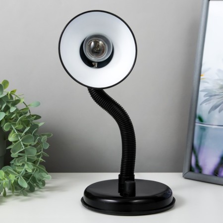 E27 desktop lamp, light regulatory (220V) black (203A) Risalux-2