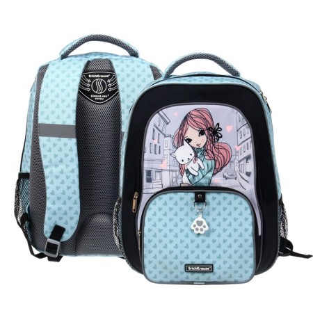 Barry backpack Erich Krause Ergoline 20l, 44 x 33 x 22 cm, Romantic Girl 58121