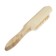 Metallic manual scrap brush, wooden handle, 5-row