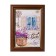 Key "window with lavender" 15x21 cm nut