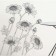 Stick plastic interior black "chamomile" 90x30 cm
