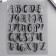 Stamp for creativity Silicon "English letters" 18x14 cm