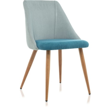Morgan metal charm metal/velor, natural/blue 53x56x86 cm-9