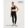 Women's legins Resport, p. 46, black color, basic