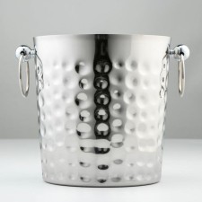A stainless steel bucket of “Cheknaya”, 5.2 l, 25 × 20 × 20.5 cm, 201 steel, silver color