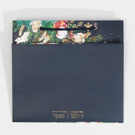 Laminated "Happy New Year", 25 x 23 x 18 cm, New Year-6
