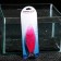 Silicone Aquarium plant, glowing in the dark, 6.5 x 18 cm, pink