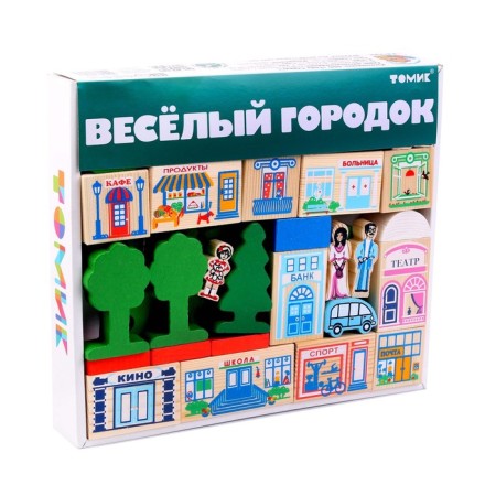 Designer "Funny town", 56 elements-7