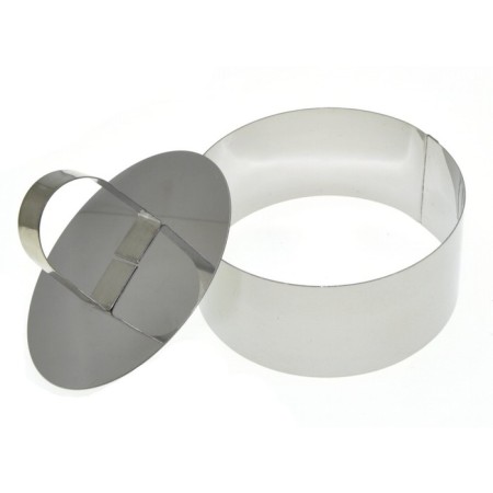 Culinary form "Circle", 10x4.5 cm, with a cover cover-3