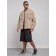 Jeaning jacket men's, size 54, beige color