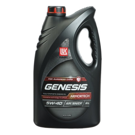 Motor oil LUKOIL GENESIS ARMORTECH 5W-40, 4 L 3148675-1