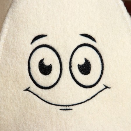 Bath cap with embroidery "Smile 5"-1