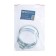 Chervyeric zein clamp, non-bloody carriage, diameter 72-95 mm, 9 mm width, galvanized