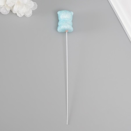 Decor for creativity "Bear length 20 cm, blue-3