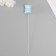 Decor for creativity "Bear length 20 cm, blue