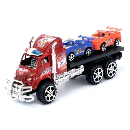 Truck inertial "Avtobos" with two machines, MIX color-6