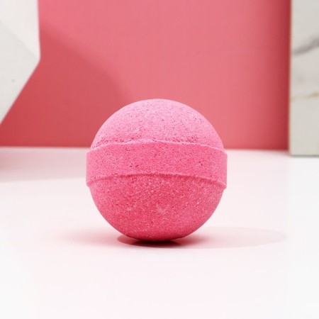 Love bathtub bomb, 130 gr, raspberry sorbet, pure happiness-1