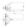 ACCOONA A7140 bath mixer, single -leaf, pouring 300 mm, with a shower set, chrome