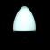 Night -bend "firefly" with a lighting sensor, 3_LED x 1 W, 10 cm (220V) silver. Risalux