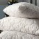 Bamboo pillow+latex 50x68cm, high, bamboo. fiber/natures. Latex, TIK, PE100%