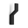 Furniture hook Cappio tranquility, one -rot, black color