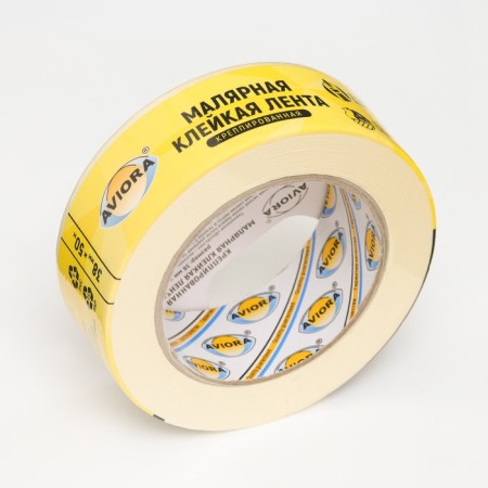 Fixed adhesive paper/painting tape Aviora 38 mm * 50 m-5
