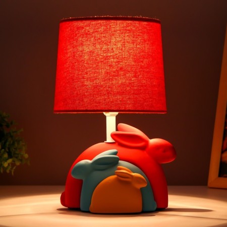 Lamp table bunnies 1x40W E14-2