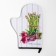 Ethel kitchen set "Vegetable": mittens-seging 20x28 cm, take 19x19 cm, 100% cotton
